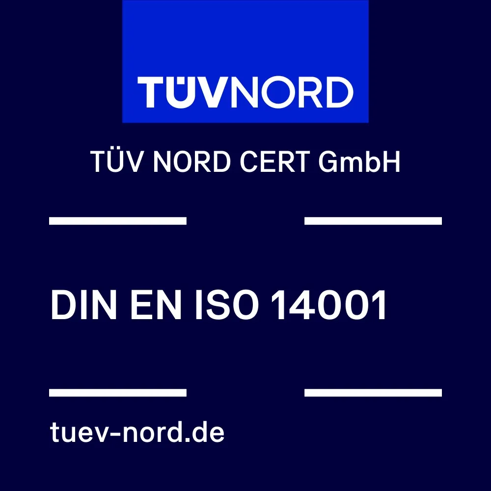 Certificate DIN EN ISO 14001