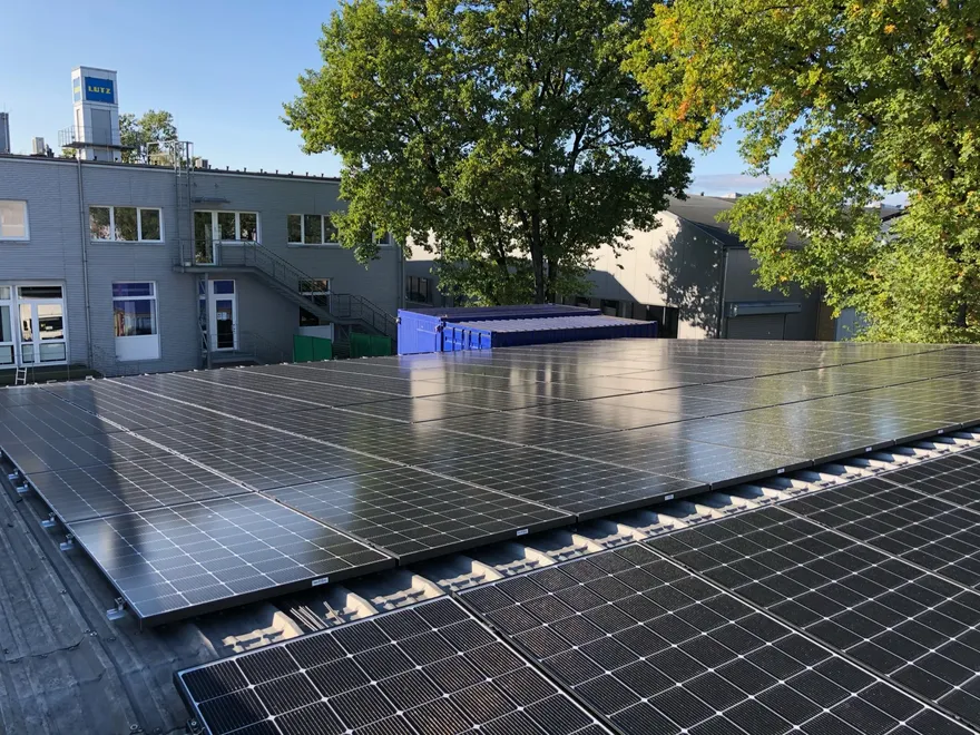 Solar Panels LUTZ Elevators